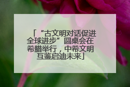 “古文明对话促进全球进步”圆桌会在希腊举行，中希文明互鉴启迪未来