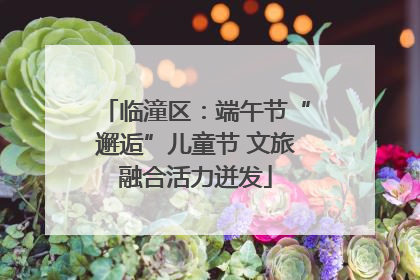 临潼区：端午节“邂逅”儿童节 文旅融合活力迸发