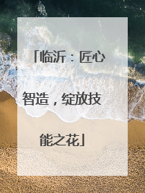 临沂：匠心智造，绽放技能之花