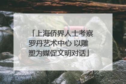 上海侨界人士考察罗丹艺术中心 以雕塑为媒促文明对话