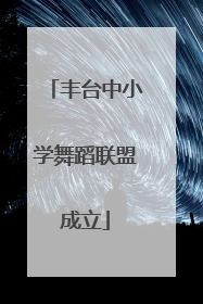 丰台中小学舞蹈联盟成立