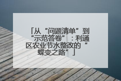 从“问题清单”到“示范答卷”：利通区农业节水整改的“蝶变之路”