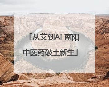 从艾到AI 南阳中医药破土新生