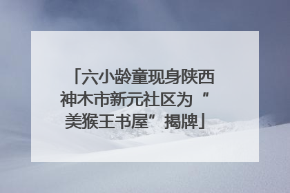 六小龄童现身陕西神木市新元社区为“美猴王书屋”揭牌