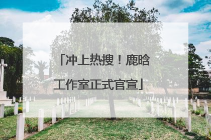 冲上热搜！鹿晗工作室正式官宣