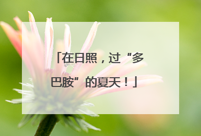在日照，过“多巴胺”的夏天！