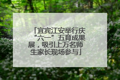 宜宾江安举行庆“六一”五育成果展，吸引上万名师生家长现场参与