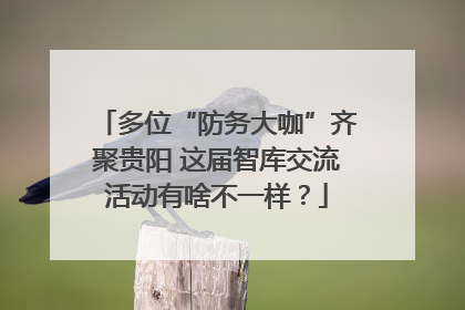 多位“防务大咖”齐聚贵阳 这届智库交流活动有啥不一样？