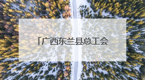 广西东兰县总工会情暖童心呵护成长