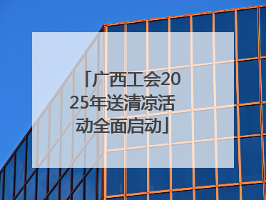 广西工会2025年送清凉活动全面启动