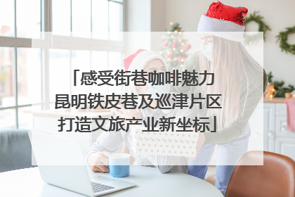 感受街巷咖啡魅力 昆明铁皮巷及巡津片区打造文旅产业新坐标