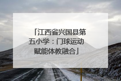 江西省兴国县第五小学：门球运动赋能体教融合