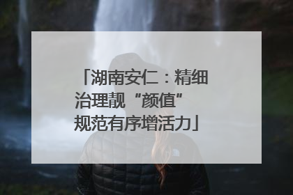 湖南安仁：精细治理靓“颜值” 规范有序增活力