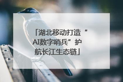 湖北移动打造“AI数字哨兵”护航长江生态链
