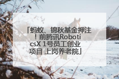 蚂蚁、锦秋基金押注！前腾讯RoboticsX 1号员工创业项目 上岗养老院