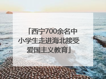 西宁700余名中小学生走进海北接受爱国主义教育