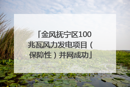 金风抚宁区100兆瓦风力发电项目（保障性）并网成功