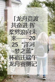 龙舟竞渡共奋进 挥桨劈浪向未来——2025“洋河·梦之蓝”杯宿迁端午龙舟赛侧记