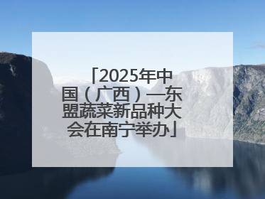 2025年中国（广西）—东盟蔬菜新品种大会在南宁举办