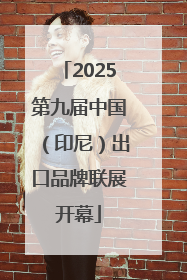 2025第九届中国（印尼）出口品牌联展开幕